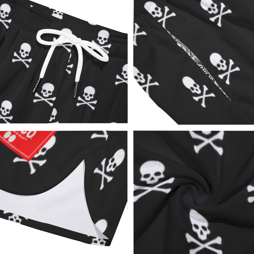 The Last Man Standing Rolling Shorts pocket and fabric detail