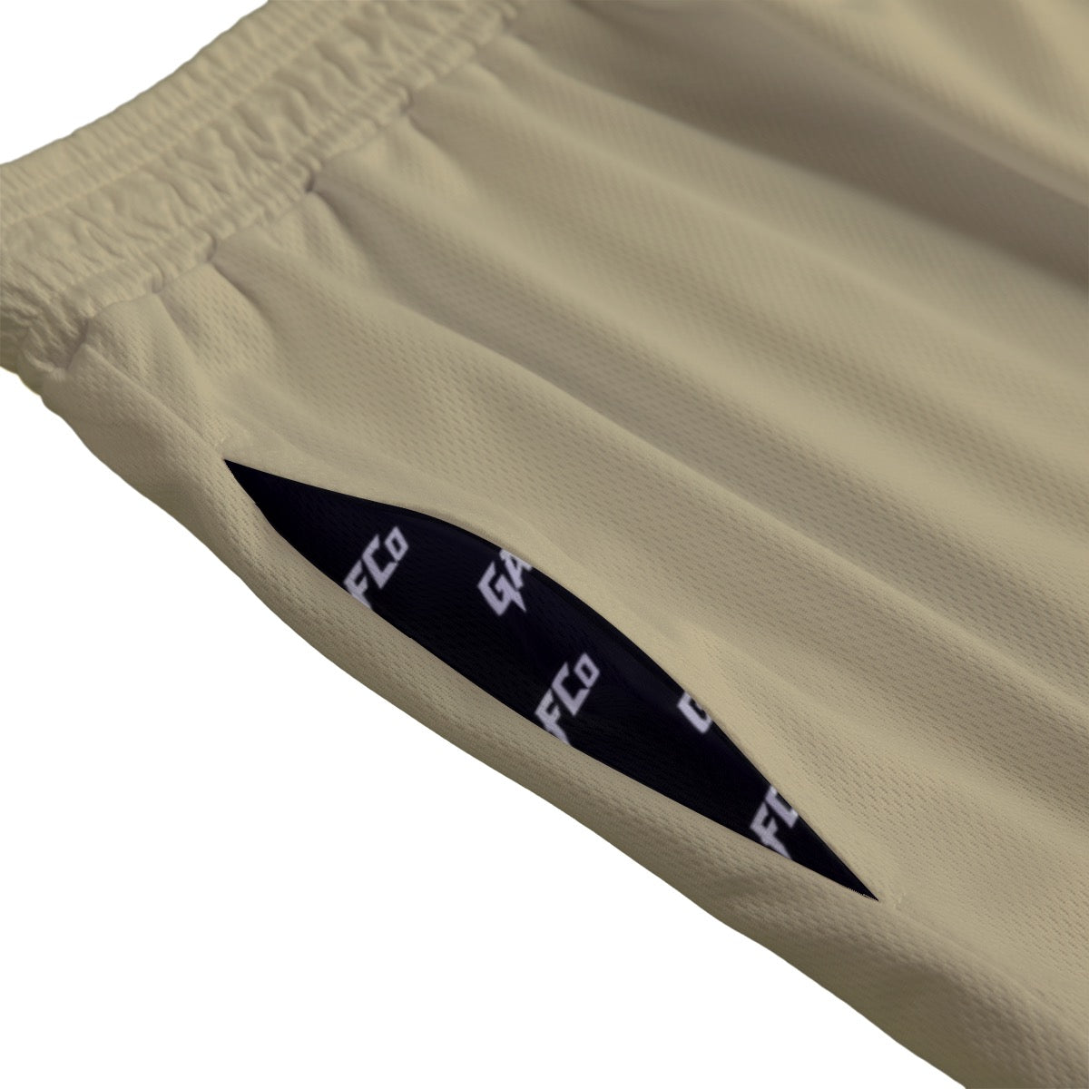 Sand in Your Crack no-gi BJJ shorts by GAFCO, detail view