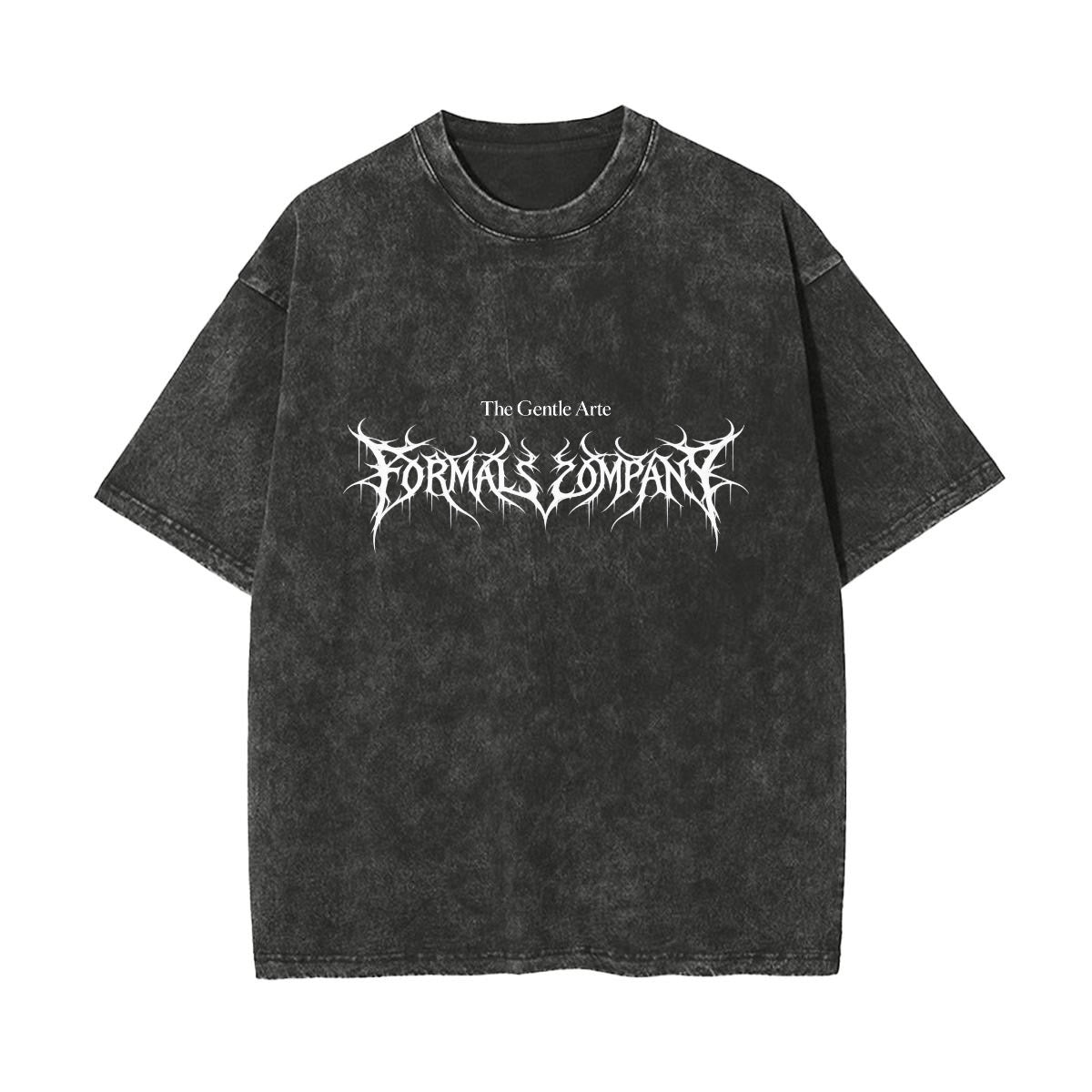 Heavy Metal Pressure heavyweight BJJ t-shirt by GAFCO, back view