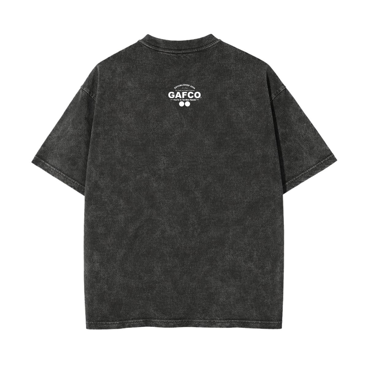 Heavy Metal Pressure heavyweight BJJ t-shirt by GAFCO, side view